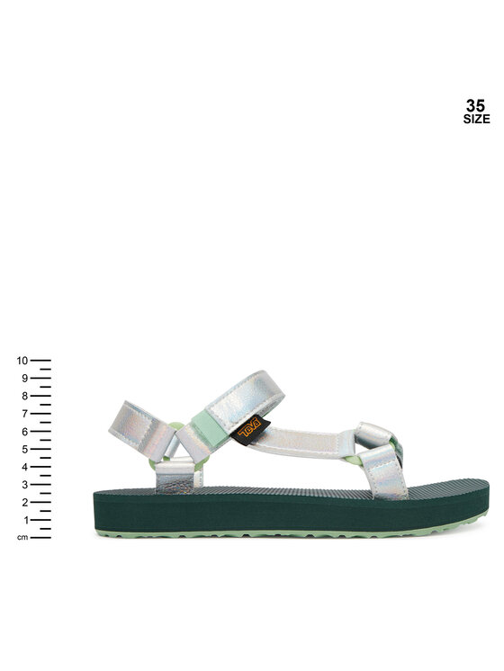 Teva Teva Sandały Original Universal Shine 1173895C Srebrny