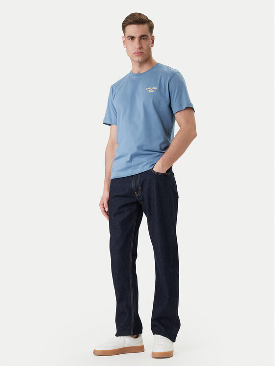 Guess Jeans Guess Jeans Tričko M6GIB7 K8HM0 Modrá Regular Fit