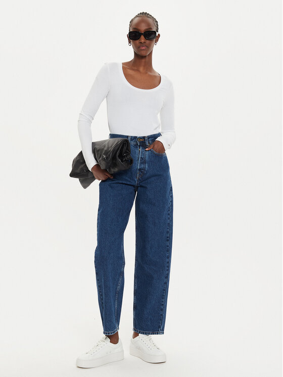 Pepe Jeans Pepe Jeans Τζιν PL204739 Σκούρο μπλε Loose Fit
