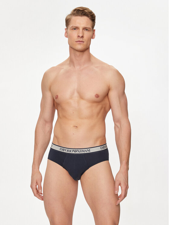 Emporio Armani Underwear Emporio Armani Underwear Súprava 3 kusov slipov 111734 4R717 19355 Farebná