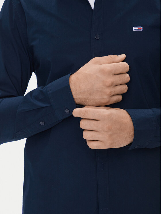 Tommy Jeans Tommy Jeans Camicia Entry DM0DM19519 Blu scuro Regular Fit