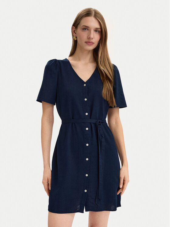 Vero Moda Vero Moda Rochie de vară Mymilo 10340466 Bleumarin Regular Fit