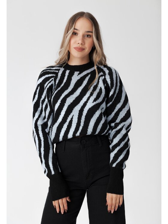 LAURELLA LAURELLA Sveter Laurella 6TU069850 Modrá Regular Fit