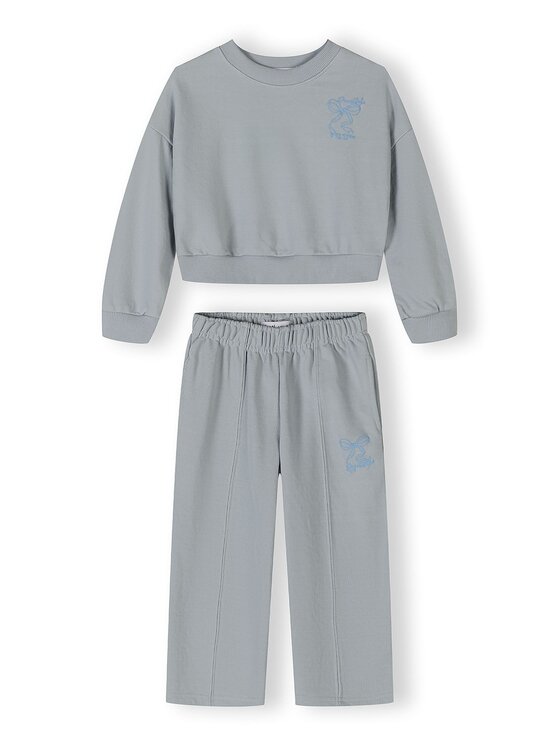 minoti minoti Zestaw 30FLEECE161 Błękitny Regular Fit
