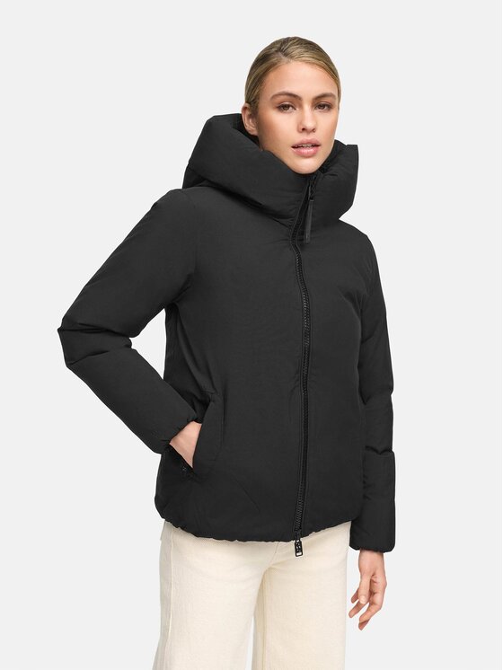 Navahoo Navahoo Kurtka zimowa Blütenlicht Czarny Regular Fit