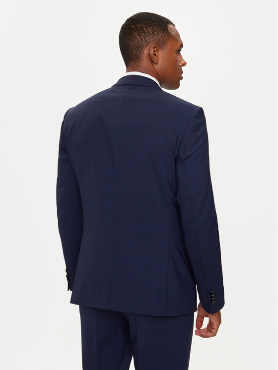 BOSS Boss Odijelo H-Huge 50521724 Tamnoplava Slim Fit