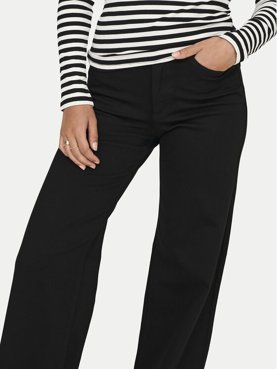 ONLY ONLY Jeans Madison 15301338 Nero Wide Leg