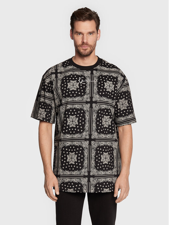 Karl Kani Tshirt Karl Kani Herren KM232-008-2 KK Varsity Paisley