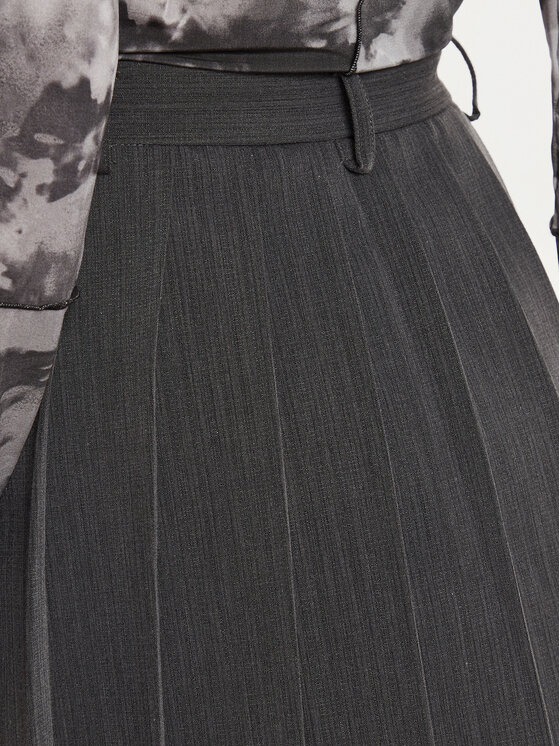 Karen by Simonsen Karen by Simonsen Gonna plissettata Ro 10105153 Grigio Regular Fit