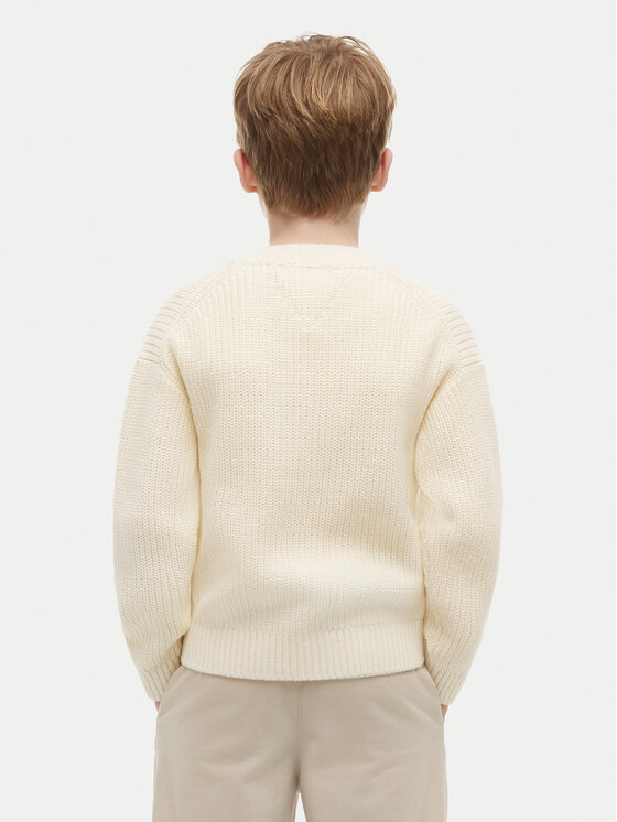 Tommy Hilfiger Tommy Hilfiger Пуловер Heritage KB0KB10071 Светлобежов Regular Fit