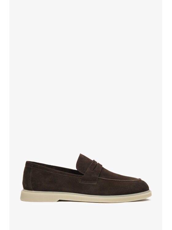Loafersy Estro, Rozmiar 42, Brązowe, ER00117294