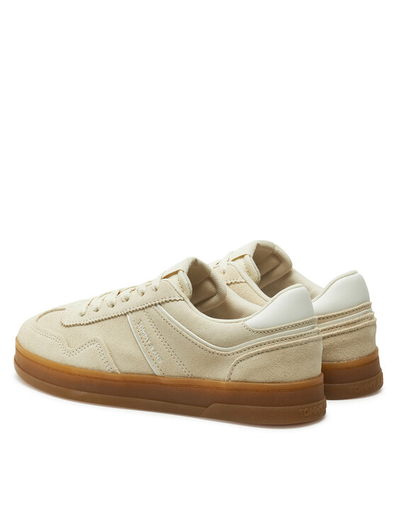 Tommy Jeans Tommy Jeans Laisvalaikio batai The Greenwich Suede EN0EN02696 Écru