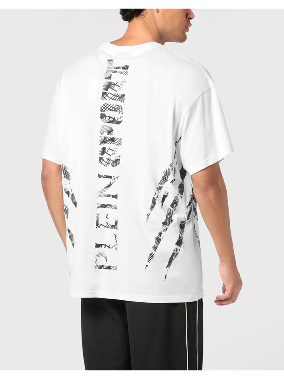 Plein Sport Plein Sport T-shirt 28015 Bianco Regular Fit