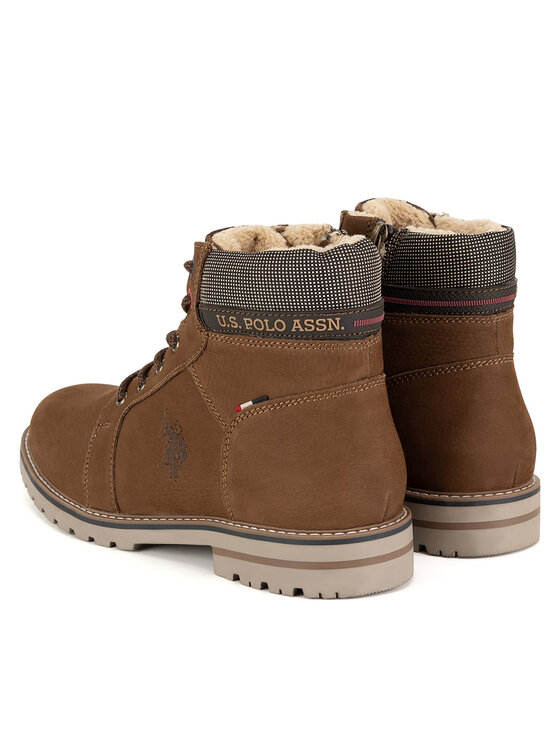 U.S. Polo Assn. U.S. Polo Assn. Pohodni čevlji POLY001M/DLT1 Rjava