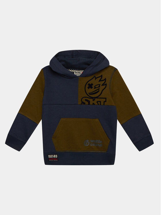 Original Marines Bluză DDA2620B Bleumarin Regular Fit