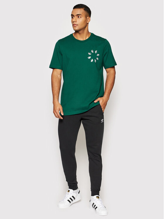 T-shirt adicolor Spinner HC4488 Verde Regular Fit