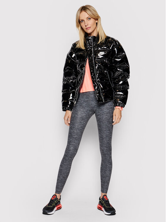 Nike Vatovaná bunda Icon Clash CU6712 Čierna Regular Fit • Modivo.sk