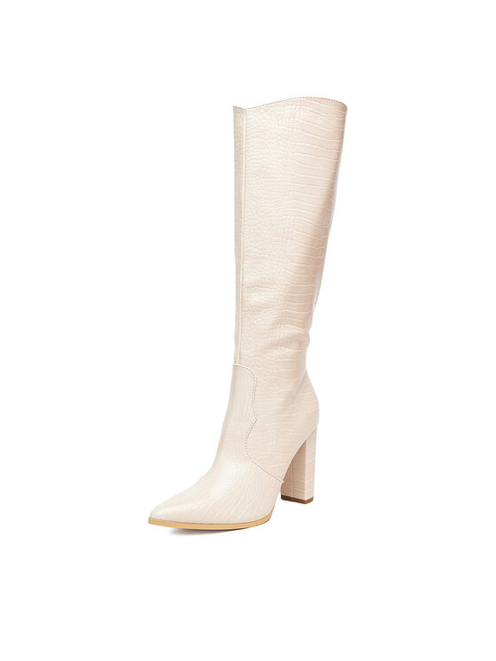 DeeZee DeeZee Stiefel ZALGT610-1 Écru