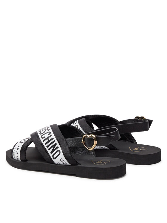 LOVE MOSCHINO LOVE MOSCHINO Сандали JA16412G0IIX210A Черен