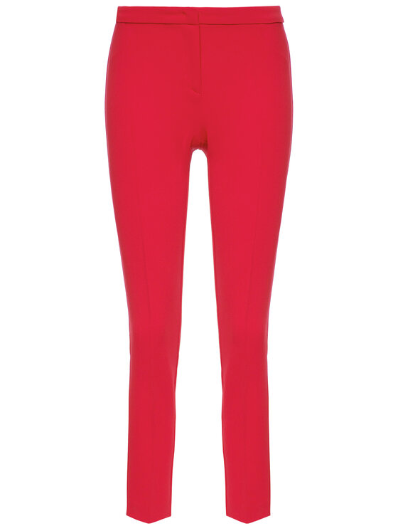 Pantaloni chino Leda 11310419 Rosso Regular Fit