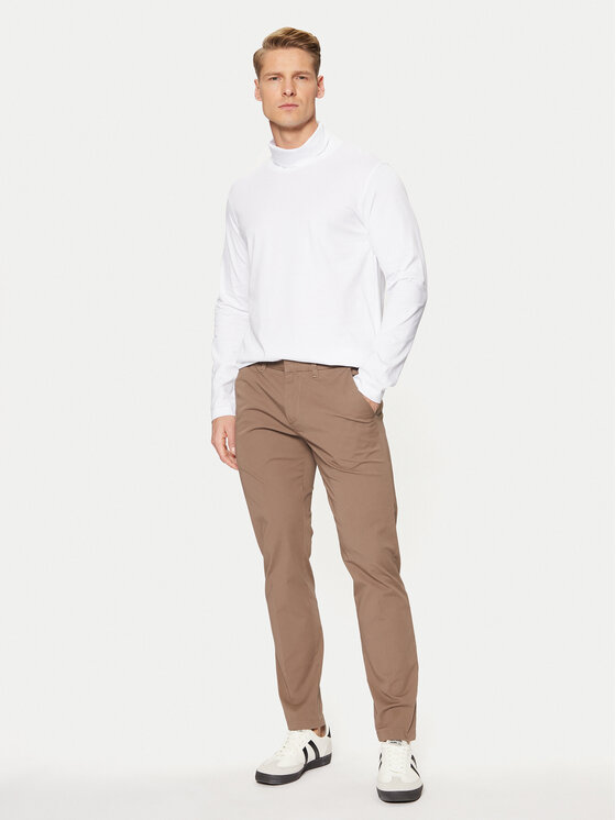 Jack&Jones Jack&Jones Dolčevita Blabushwick 12261397 Bijela Regular Fit