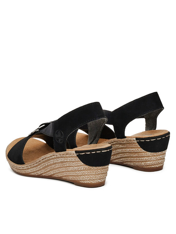 Rieker Rieker Sandaalid 624H6-00 Must