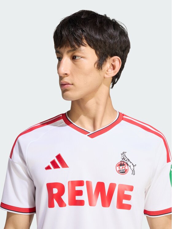 adidas adidas Koszulka techniczna 171073 Biały Slim Fit