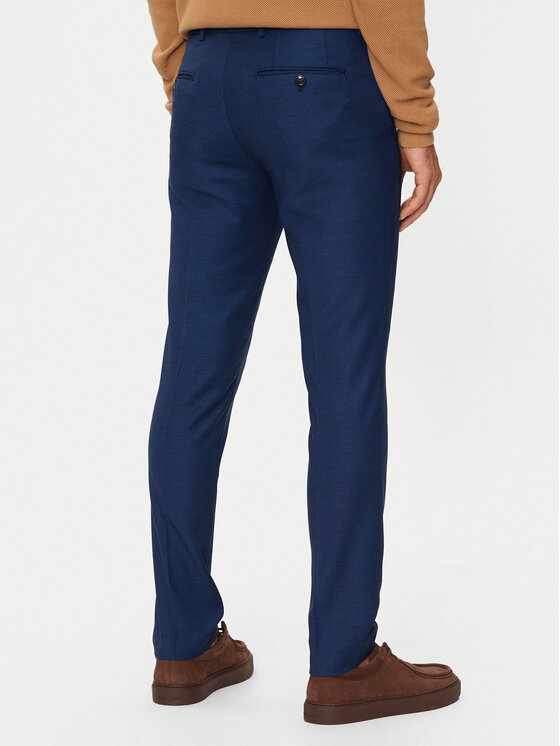 Jack & Jones Jack & Jones Chinosy Solaris 12141112 Granatowy Super Slim Fit