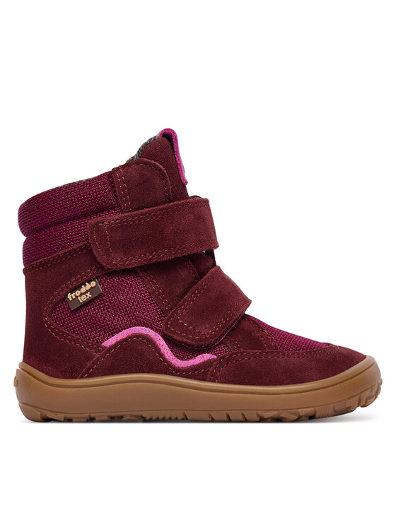 Froddo Froddo Kozačky Barefoot Tex Winter Tl G3160247-6T M Bordó