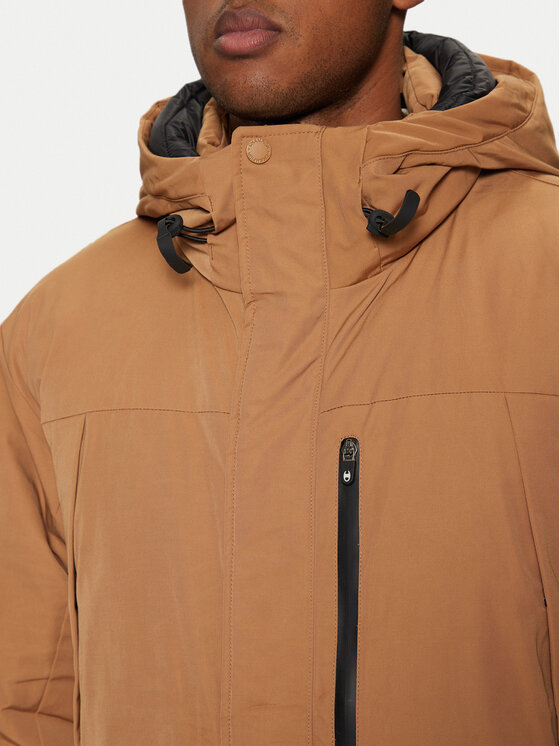 Champion Champion Télikabát 220355 Barna Regular Fit