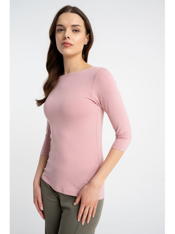 CLICK CLICK Μπλουζάκι 10-6825 Ροζ Anatomic Fit