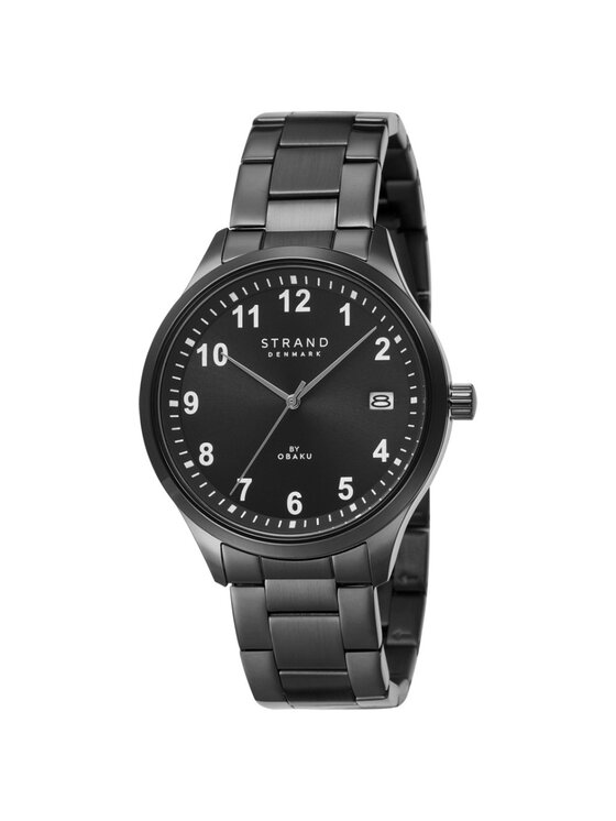 Strand Strand Zegarek S743GDBBSB Czarny