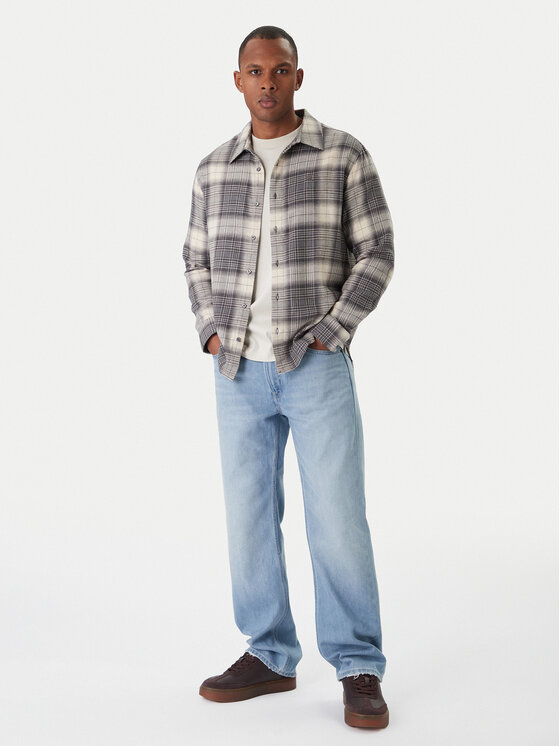 Calvin Klein Jeans Calvin Klein Jeans Риза Easy LV04RD105G Бежов Regular Fit