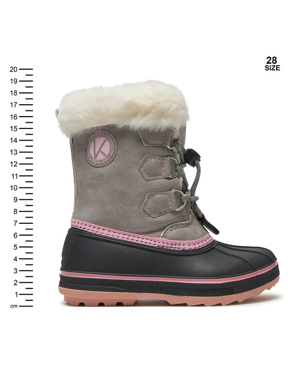 Kimberfeel Kimberfeel Stivali da neve Sonik Grigio