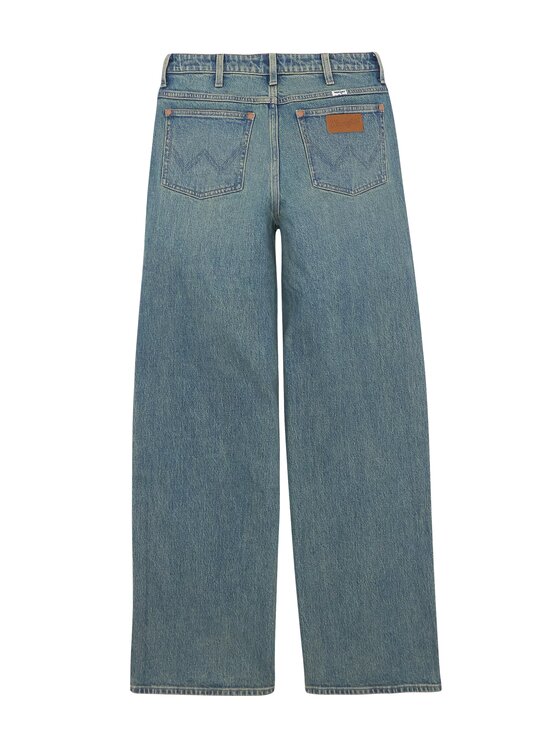 Wrangler Wrangler Jeansy Loose Straight Niebieski Loose Fit