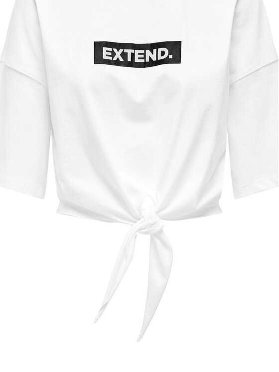 ONLY ONLY T-Shirt Serena 15343356 Λευκό Regular Fit
