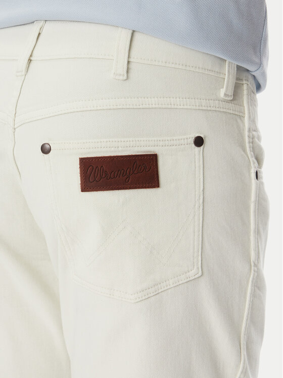 Wrangler Wrangler Džinsai Greensboro 112362435 Smėlio Straight Fit