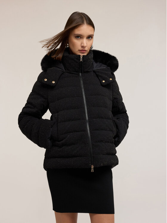 Motivi Motivi Giubbotto piumino F064Q000709N033 Nero Over Fit