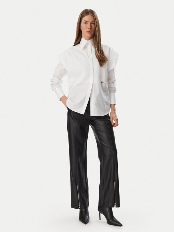 KARL LAGERFELD KARL LAGERFELD Košeľa B4W11009 Biela Regular Fit