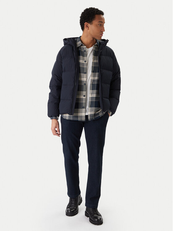Tommy Hilfiger Tommy Hilfiger Pehelykabát MW0MW40616 Sötétkék Regular Fit