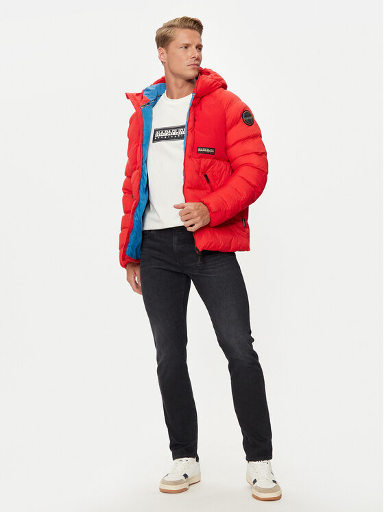 Napapijri Napapijri Зимно яке Moesa NP0A4I1R Червен Regular Fit