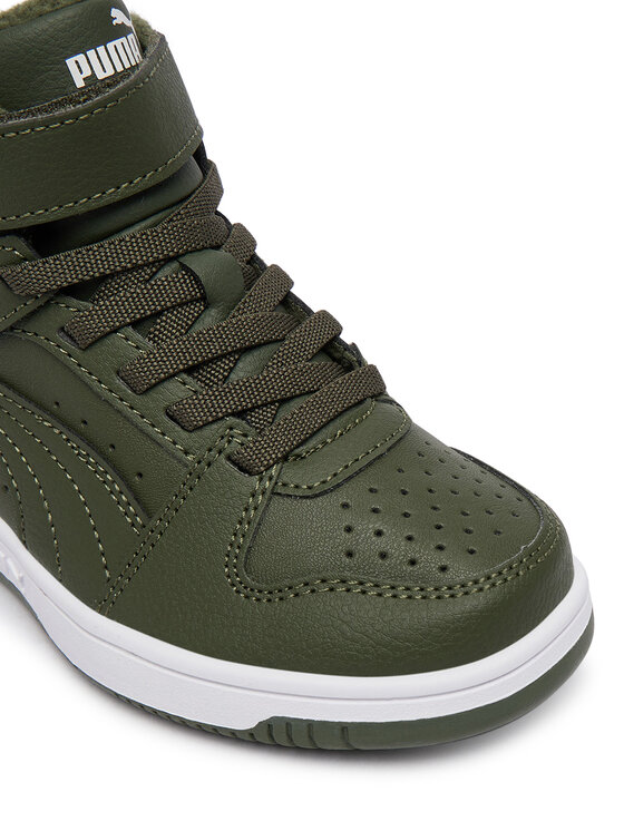 Puma Puma Сникърси Rebound Slam Mid Wtr 40880402 Тъмнозелен