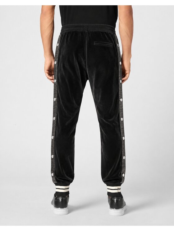 PHILIPP PLEIN PHILIPP PLEIN Pantaloni da tuta 32081 Nero Jogger Fit