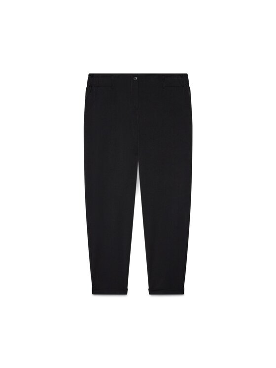 Fiorella Rubino Fiorella Rubino Pantaloni di tessuto P051T005376N033 Nero Regular Fit