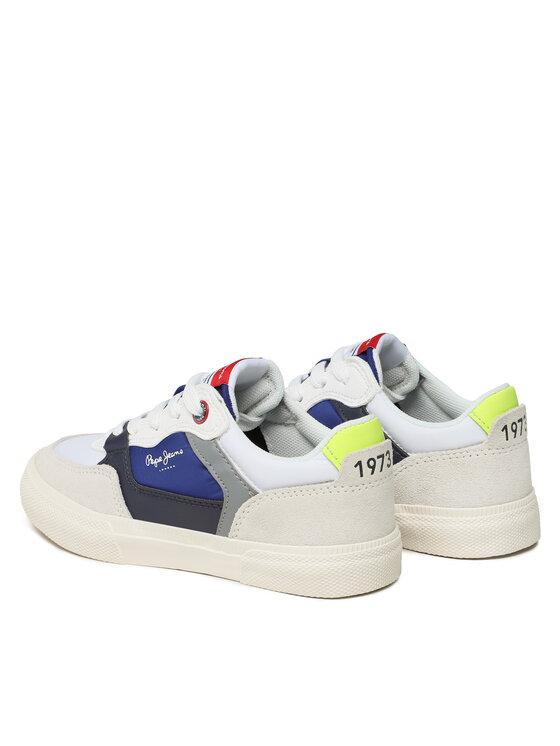 Pepe Jeans Pepe Jeans Sneakersy Kenton Master Combi B PBS30548 Biały