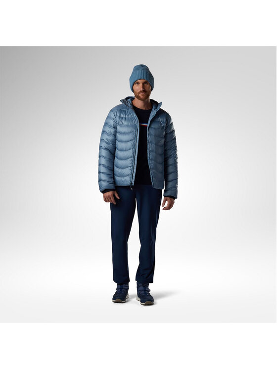 Rossignol Rossignol Kurtka puchowa M Verok Down Hoodie Jacket Niebieski Regular Fit