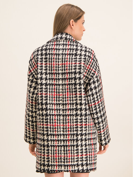 Red Valentino Red Valentino Μάλλινο παλτό SR3CAA82 Έγχρωμο Regular Fit