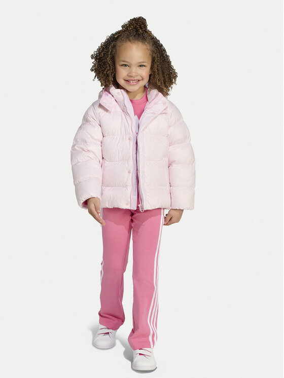 adidas adidas Pernata jakna JV8547 Ružičasta Loose Fit