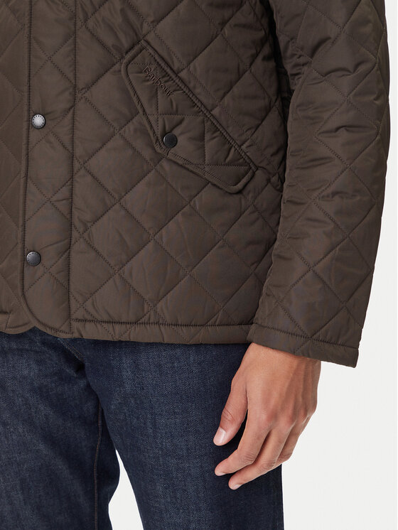 Barbour Barbour Prijelazna jakna Chelsea MQU0006OL51 Zelena Regular Fit