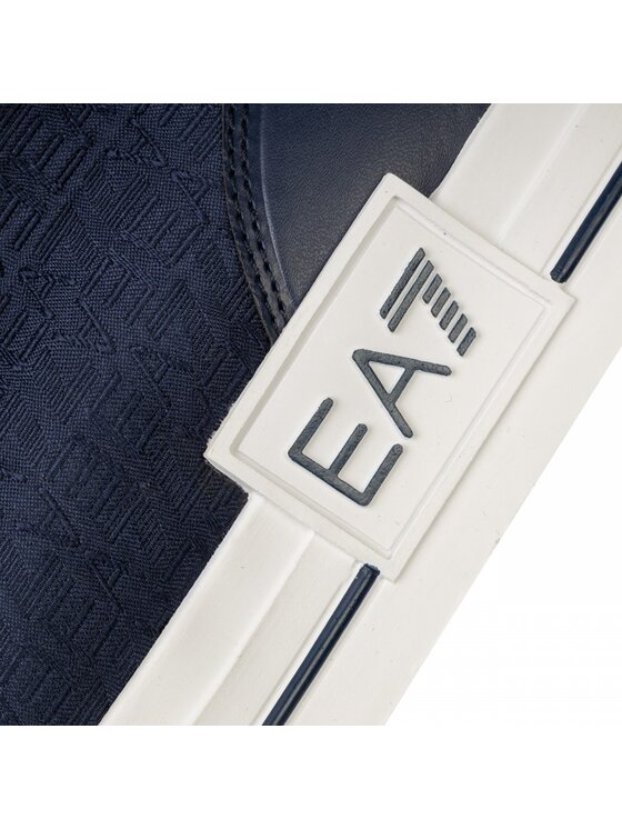 Emporio Armani Emporio Armani Trampki X8Z037 XK294 R236 Granatowy